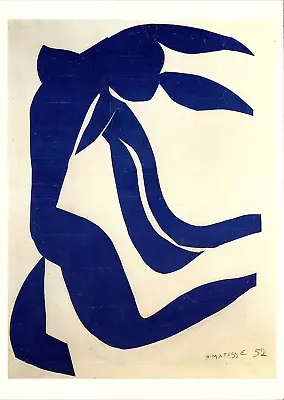 Henri Matisse The Flowing Hair Museum Of Modern Art Postcard Artist 2.24 • $9.87