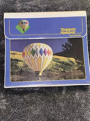 1980’s Vintage Mead Trapper Keeper Notebook Hot Air Balloon With 2 Folders(MINT) • $60