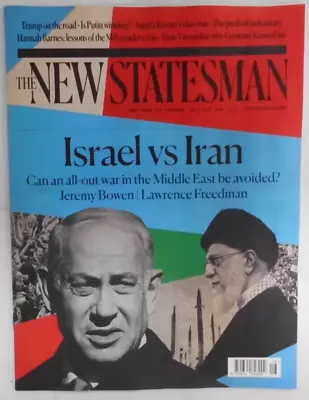 The New Statesman Magazine 19th April 2024 Israel Vs Iran: Can War Be Avoided? • $13.37