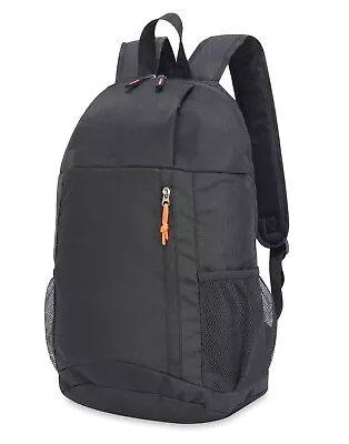 Shugon Bag York Black School Backpack Travel Rucksack Zip Mesh Padded Adjustable • $18.02