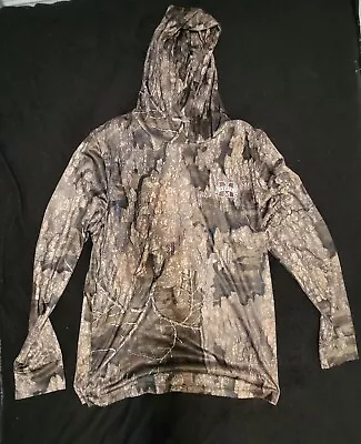 New Mississippi State Realtree Camo Spandex Hoodie Size L • $14.99