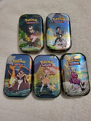 Pokemon / Sword & Shield / Crown Zenith / Mini Tins / EMPTY / Complete SET • $12.57