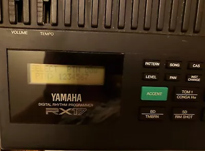 VTG YAMAHA RX17 Digital Rhythm Programmer Drum Machine Preowned Works • $85