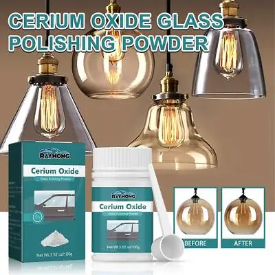 120g Cerium Oxide Powder Faster Polishing Glass Scratch Remover Windscreen BEST • £5.05