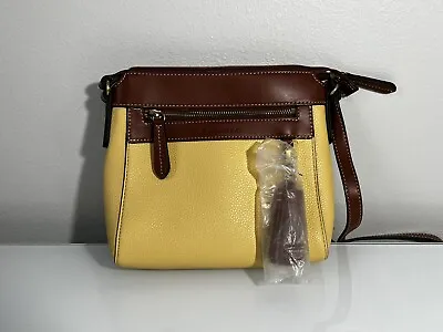 St. John's Bay Crossbody Handbag Purse Faux Leather Zippered W/ Tassel NWOT • $12.50