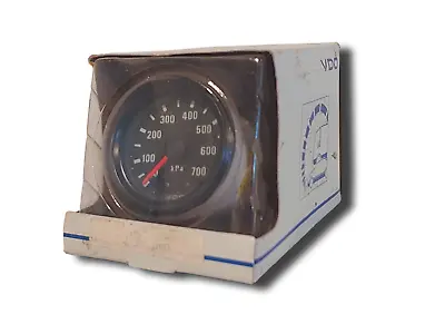 NOS VDO KPA Pressure Gauge 1993 Cockpit Vintage Black Car Truck  F175 • $125