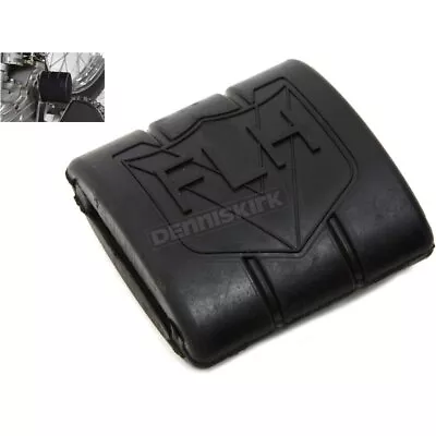 V-Twin Manufacturing Black Brake Pedal Pad W/FLH Logo - 28-0457 • $15.77