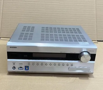 Onkyo TX-NR708 7.2 Channel 110W 3D Home Cinema Receiver Amplifier Silver • £225