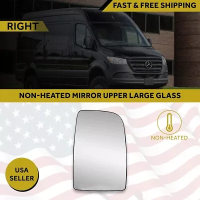 Mercedes Sprinter Mirror Glass Large Non Heated Right Passenger 2007 2017 • $17.09