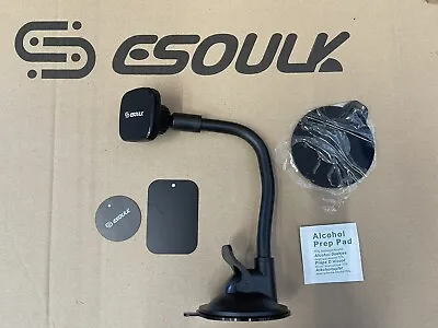Esoulk Car Dashboard Mount Long Magnetic Phone Holder Universal  • $10.99