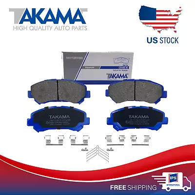 Front Ceramic Brake Pad W/hardware Kit Set For 08-15 NISSAN ROGUE JUKE SENTRA • $31.36