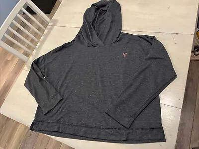 Victoria’s Secret Sweatshirt Women’s XL Pullover Hoodie Gray • $16.75