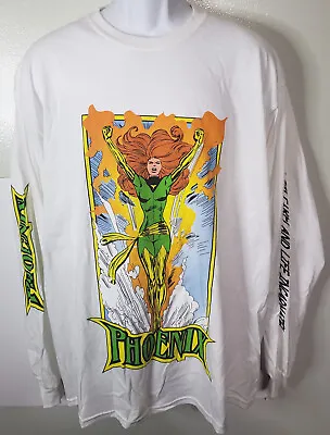 Marvel X-Men Phoenix White Long Sleeve T-Shirt • $15