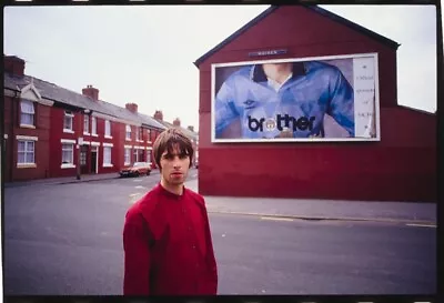 Oasis Liam Gallagher Man City Poster Print  Wall Art Picture Size A3 • £5.95