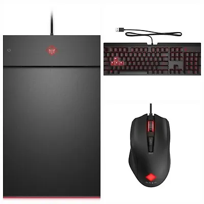 HP OMEN Bundle Gaming Keyboard OMEN Vector Mouse  QI Wireless Charging Mouse Pad • $250