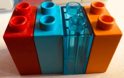 BULK LOT_DUPLO 2x1 Classic Blocks_Lot Of 35_Assortment Of Varied Colours_ • $18.99