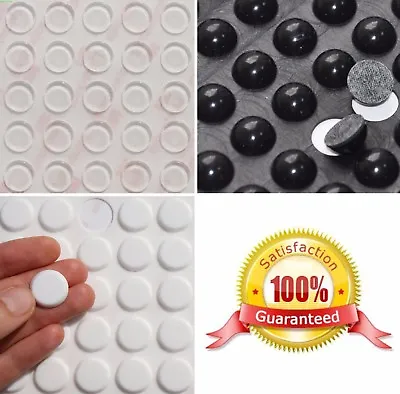 £3.25 • Buy Small & Large 3M Electronics RUBBER FEET Self Adhesive Pads ~ Clear Black White