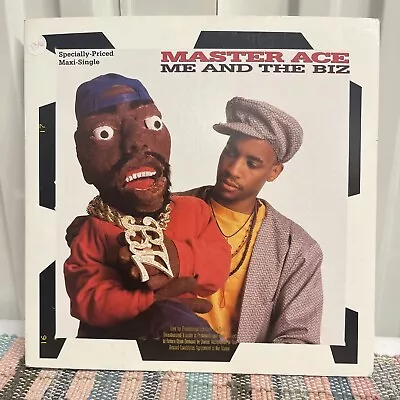 RARE PROMO Masta Ace - Me And The Biz - Used Vinyl Record 12 - T6035A • $39.90