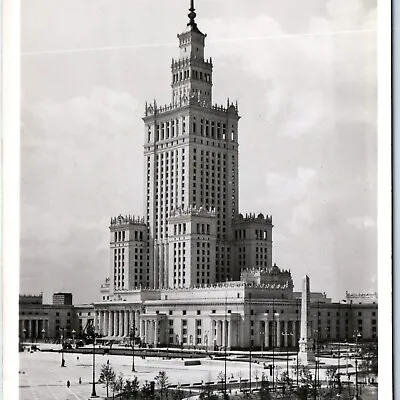 C1950s Warsaw Poland Stalin Palace Of Culture Science Wroclow Town Hall Stamp 1G • £8.79