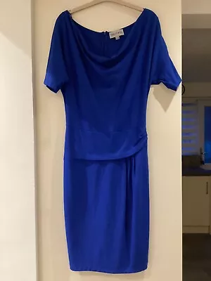 Mary Portas Royal Blue Short Sleeve Dress Size 10 • $4.92
