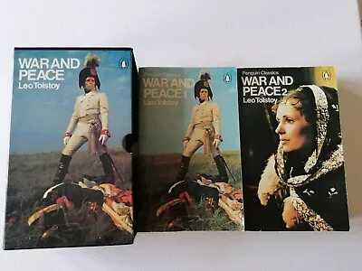 War And Peace By Leo Tolstoy (Boxed Set Penguin Books 1974) • £6.99