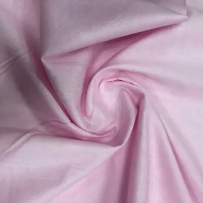 Plain 100% Cambric Cotton Voile Rubia Turban Craft Lining Fabric 41''wide • £3.99