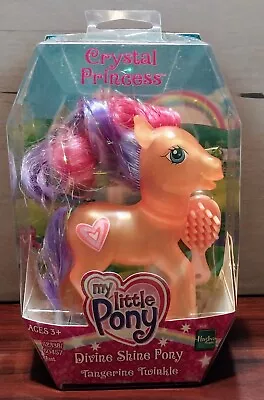 New My Little Pony  2006 G3 Crystal Princess Divine Shine Tangerine Twinkle  • $16.99