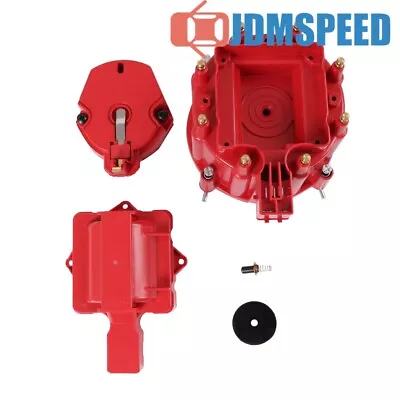 $20.99 • Buy Red Hei Distributor Large Ignition Coil Cap Rotor For Chevy SBC BBC 305 350 454 
