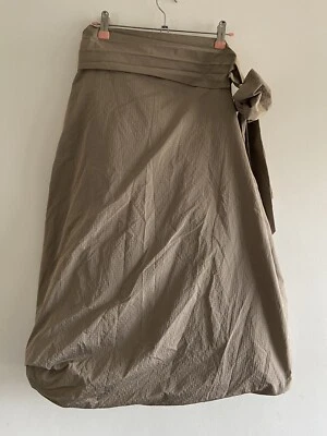 £20 • Buy CREA CONCEPT Taupe Cocoon Midi Skirt UK Size 10