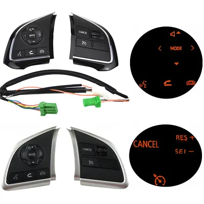 Steering Wheel Control Switch For Mitsubishi Mirage Outlander ASX L200 Sportero • $5.99