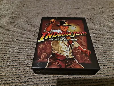 $25 • Buy Indiana Jones The Complete Adventures Collection Region B Blu-ray