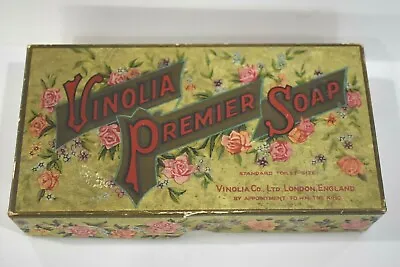 Premier Soap  Box VINOLIA London England Vintage • $42.80