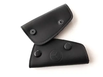 Key Cover Holder Genuine Leather Mercedes Benz Classic 1088900661  BLACK • $49.90