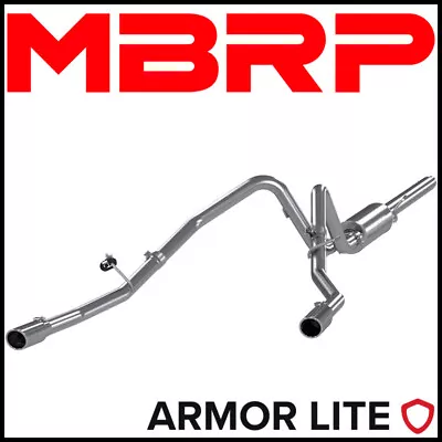 MBRP S5202AL Armor Lite 2.5  Cat Back Exhaust For 2004-2008 Ford F-150 4.6L 5.4L • $509.99