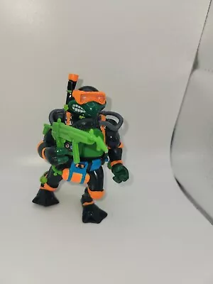 Vintage 1992 TMNT Navy Seal Mike Michaelangelo Playmates Toys • $125