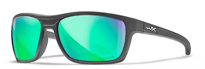 Wiley X Kingpin Captivate Polarized ANSI Safety Sunglasses Green Mirror Lenses • $185
