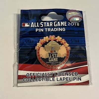 New 2018 MLB Baseball All Star Game Cherry Blossoms - WinCraft Lapel Pin • $9.99