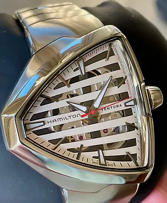 Hamilton Ventura Elvis80 Skeleton H24555181 • $1350