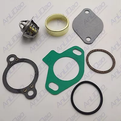 18-3668 807252Q4 Fit For Mercruiser 5.0L 5.7L 7.4L V8 140° Thermostat Kit 83-95 • $18.90