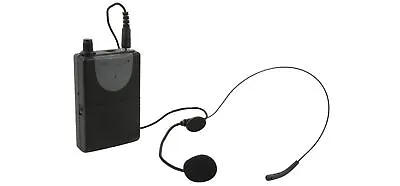 QTX Neckband Headset Microphone + Beltpack For QRPA & QXPA VHF 174.1 Mhz • £22.99