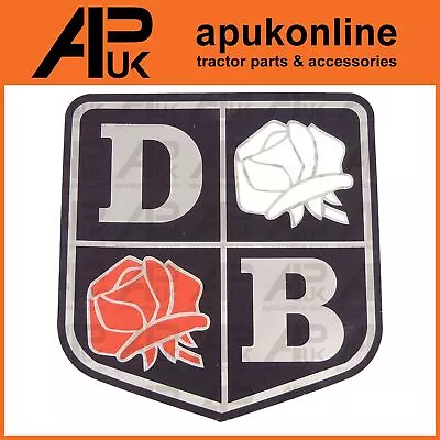 Silver Roses Decal Emblem Sticker Badge For David Brown 880 990 995 996 Tractor • £7.99