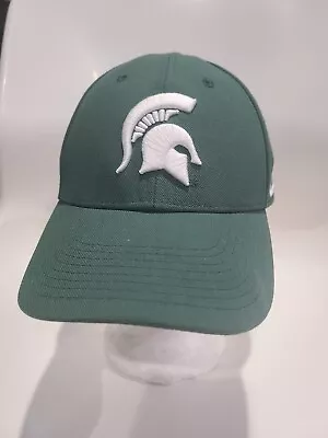 Nike Michigan State Spartans Hat Cap Green Dri Fit One Size Strap Back NWOT • $19.99