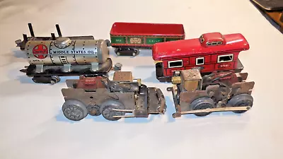 Railroad Vintage Marx    Trains  Rolling Stock Parts Lot • $14