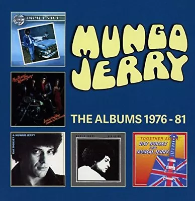 Mungo Jerry - THE ALBUMS 1976-81: 5CD CLAMSHELL BOXSET [CD] • £28.98