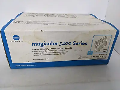 Konica Minolta Magicolor 5400 Serial Toner Cartridge Cyan - 1710580-004 • $75.99