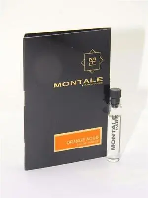 Montale Orange Aoud EDP Vial Sample  2ml 0.07 Fl Oz New With Card • $9.79