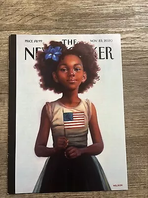 The New Yorker Magazine Mag Election Results Kadir Nelson November 23 2020 • $35