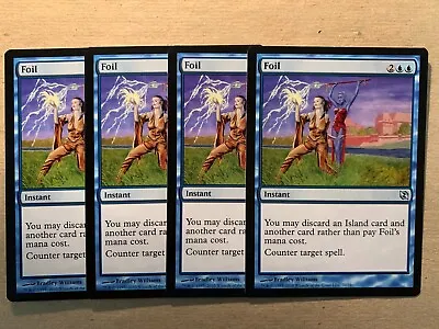 MTG 4x Foil Duel Decks Elspeth Vs Tezzeret Legacy Magic The Gathering Card X4 NM • $2.24