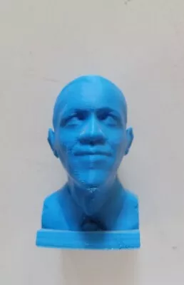 Barack Obama 3D Printed Bust Makerbot 2011 • $12