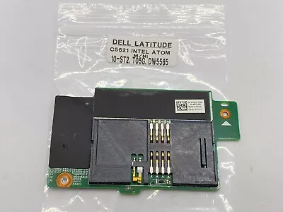 Dell Latitude 10-ST2 T05G DW5565 SMART CARD READER CIRCUIT BOARD 0V3JTC • £8